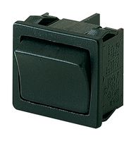 01804.1121-00 Rocker Switch, DPDT, 10A, 250VAC, Black MARQUARDT