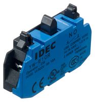 YW-E10R Contact Block, 1 Pole, 10A, 120VAC Idec