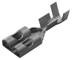 170342-2 Female Disconnect, 6.35mm, 20-14AWG Amp - Te Connectivity