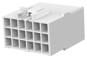 176291-1 Connector Housing, Rcpt, 15Pos, 3.96mm Amp - Te Connectivity