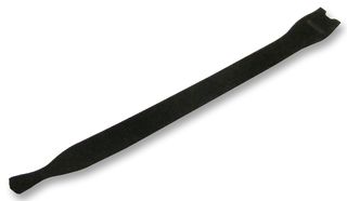 130-00019 Loop Tie, Black, 330X12.5mm, PK10 HELLERMANNTYTON
