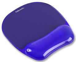 91141 Mouse Pad, Gel, Blue, FELLOWES FELLOWES
