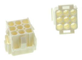 770028-1 CONNECTOR HOUSING, RCPT, 9POS, 6.35MM AMP - TE CONNECTIVITY
