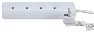PEL00966 Power Strip, 4 Outlet, 16A, 250V, 2m Pro Elec