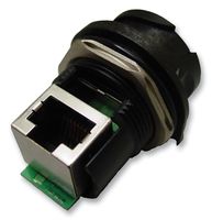RJF Rb 71RA In-Line Adapter, RJ45 8P Jack-Jack Amphenol Socapex
