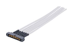 M80-MCPM5M1-06-0150L Cable ASSY, WTB Plug-Free End, 150mm Harwin