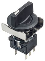LBW6S-33T6 Rotary Switch, 3 Pos, 5A, 250VAC Idec