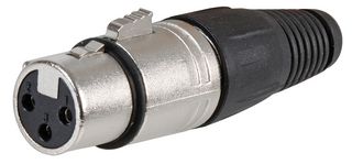 FC6140 Connector, xlr Audio, Plug, 3Pos, Cable Cliff Electronic Components