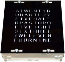 WORDCLOCK Raspberry Pi Powered Word Clock CYNTECH