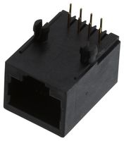 95679-001LF RJ45 Conn, R/A Jack, 8P8C, 1PORT, Th Amphenol ICC