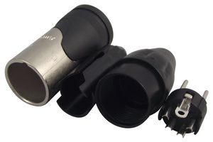 AX4M Plug, xlr, Free, Nickel, 4WAY Amphenol Sine/TUCHEL