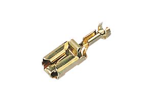 341412-1 Female Disconnect, 6.35mm, 20-16AWG Te Connectivity