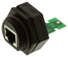 1-1546409-1 Connector, RJ45, Rcpt, 8Pos, Panel Te Connectivity