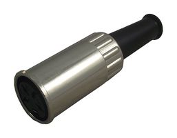 0122 04 Socket, Free, DIN, Bayonet, 4WAY Lumberg