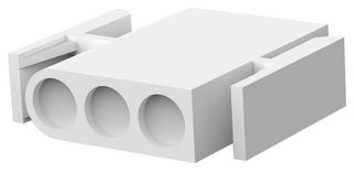 1-350346-0 Plug Housing, 3Pos, Nylon, Natural Amp - Te Connectivity