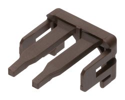 504695-0207 TPA RETAINER, PBT, 2POS, BROWN MOLEX