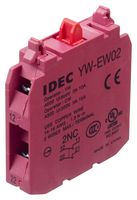 YW-EW02 Double Contact Block, 2NC, Screw Idec