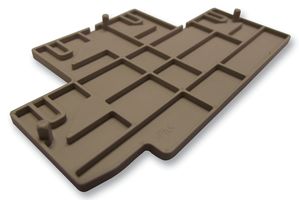 1919720000 End Plate, Pap PDK 2.5/4 Weidmuller