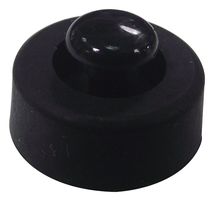 Ff-004B Feet, Round, TPE, Screw, Black, PK40 ESSENTRA Components