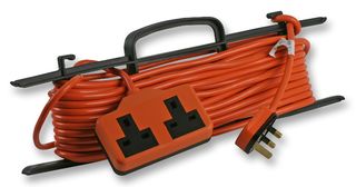 H0139-15M EXTENSION LEAD, 2 GANG, HEAVY DUTY, 15M PRO ELEC