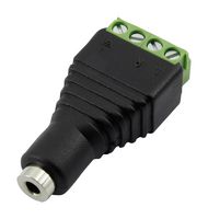 CLB-JL-8129 Phone Stereo Jack, 4Pos, 6mm, Cable Clever Little Box