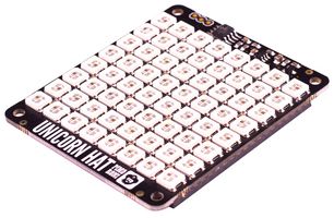 PIM054 RPI, Unicorn Hat, LED Matrix 8x8 PIMORONI