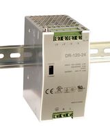 Dr-120-24V Power Supply, AC-DC, 24V, 5A Omega