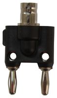1269.. Adaptor, BNC Socket TO 2 X 4mm Banana Pomona