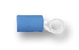 FVWS2-S3.3 K Crimp Terminal, Ring, 3mm, Blue, Pk100 JST (Japan Solderless Terminals)