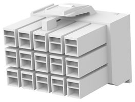 176279-1 Connector Housing, Plug, 15Pos, 3.96mm Amp - Te Connectivity