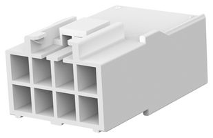 176286-1 Connector Housing, Rcpt, 8Pos, 3.96mm Amp - Te Connectivity