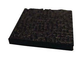 Asps-16-062 Feet, Square, Polyolefin, 1.6mm, Black ESSENTRA Components