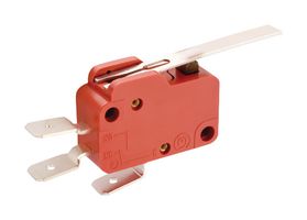 01006.1401-01 Microswitch, Lever, SPDT, 10A, 250V, QC MARQUARDT