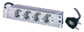 60110201 Socket Strip, Schuko, 1U NVENT SCHROFF