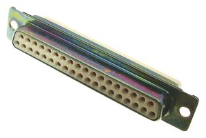 DBMAF25SF0 D-SUB SHELL, RCPT, SIZE DB, STEEL ITT CANNON