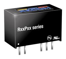 R24P15D DC-DC Converter, Medical, 2 O/P, 1W RECOM Power