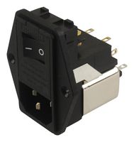 FN388-2-21 IEC Inlet, 2.4A, 250VAC, Solder Schaffner