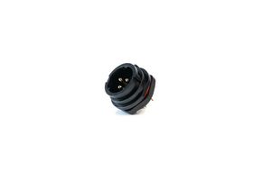 MP002711 CIRCULAR CONNECTOR, 3POS, RCPT, SCREW MULTICOMP PRO