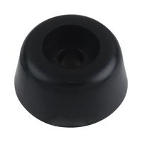 1339688 Feet, Round, Screw, 15.9MMX7.1mm, Black ESSENTRA Components