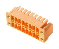 1041020000 Terminal Block, Header, 16Pos, Th Weidmuller