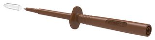 72-14260 Test Probe Conn, Needle, 16A, 1kV, Brown Tenma