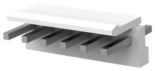 1-1123723-6 CONNECTEUR, EN-TETE, 6POS, 1RANGEE, AMP 3.96MM - TE CONNECTIVITY
