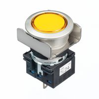 LB6MP-1T04Y PILOT LIGHT, YELLOW, 24VAC/VDC IDEC