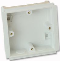 VTS/6025 WHI MOUNTING BOX, 1GANG, 25MM DEEP, WHITE HONEYWELL