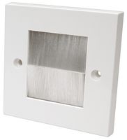 SX6004W White Brush Plate, Clear Brush, 50X50 KAUDEN