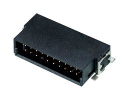 M55-7102042R Conn, Header, R/A, 20POS, 2Row, 1.27mm Harwin