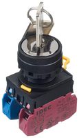 YW1K-21BE11 Keylock SW, SPST-NO/NC, 2 Pos, 10A, 600v Idec