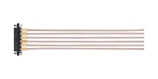 M80-FC305F1-02-0150F1 Cable ASSY, WTB Rcpt-WTB Rcpt, 150mm Harwin