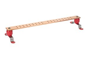 GB2A18I Grounding Busbar, 1/4" X 2" X 24" PANDUIT