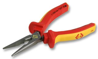 431013 Plier, Snipe Nose, VDE, 175mm Ck Tools